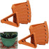 12Pcs Plant Pot Feet, Invisible Flower Pot Risers DIY Combination Triangle Toes Pot Lifters Supports Potted Plant Stand for Indoor Outdoor Gardeni...