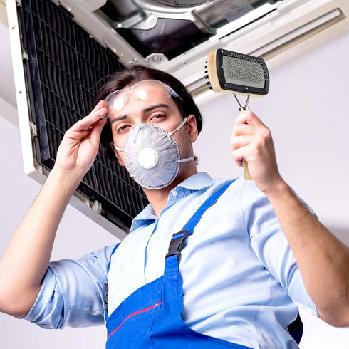 Boao 3 Pieces Air Conditioner Condenser Fin Cleaning Brush, Stainless Steel Air Conditioner Fin Cleaner, Refrigerator Coil Cleaning Whisk Brush (C...