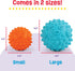 Brightkins Tough & Tumble Small Pufferfish - Interactive Dog Puzzle Toy for All Breeds, Rubber Dog Toys for Aggressive Play...