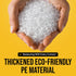 Small Trash Bags 4 Gallon - 100 Count 4 Gallon Trash Bag, White Small Garbage Bags, Unscented Bathroom Trash Bags Kitchen Office, Thickened & Stro...