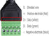 Poyiccot Micro USB Screw Terminal Block Connector, Micro USB Male to 5 Pin/Way Female Bolt Screw Shield terminals Pluggable Type Adapter Connector...