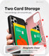 GOOSPERY Compatible with iPhone 11 Pro Wallet Case with Card Holder, Protective Dual Layer Bumper Phone Case (Pink)...