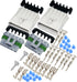 2-PACK, 30Amp (5-PIN) Metri-Pack Waterproof Connector Terminals and Seals 10-12 AWG...
