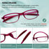 DOOViC 4 Pack Computer Reading Glasses Blue Light Blocking Anti Eyestrain Flexible Lightweight Readers for Women Men 1.25 Strength...