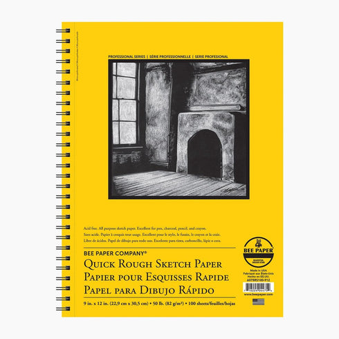 Bee Paper - 5"x 8" Quick Rough Sketch Paper Pad, 100 Sheets...