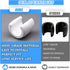 Universal Cleaner White Floating Hose Compatible with Hayward PVX280PK2 for Pool Cleaner 2-Wheel 4-Wheel Pool Cleaner Parts 896584000-280 White 2 ...