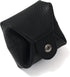 Cockatoo Genuine Leather Coin Pouch Change Holder, Mini Snap Pocket Wallet for Men Women (Black, Large)...