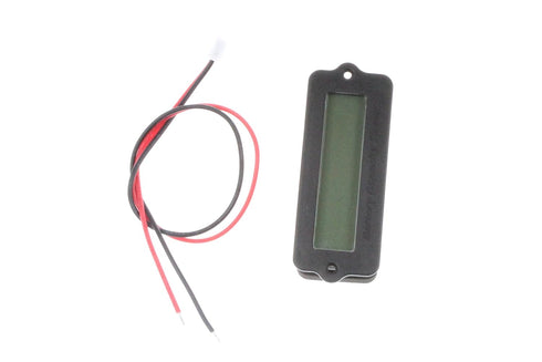 NOYITO DC Battery Meter Tester 8V-63V LCD Digital Battery Capacity Monitor Gauge Blue Green Yellow Suitable for 3-16 strings Lithium-ion LiFePO4 B...