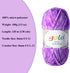 golo Chenille Yarn for Baby Blanket Yarn 3.5 oz Soft Chenille Yarn for Hand Knitting Gray Yarn...