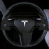 Tesla Model 3 / Model Y Steering Wheel Wrap (Carbon Fiber)...