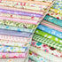 flic-flac Quilting Fabric Squares 100% Cotton Precut Quilt Sewing Floral Fabrics for Craft DIY (6 x 6 inches, 120pcs)...