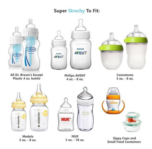 The Original Write and Reuse Baby Bottle Labels for Daycare...