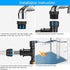 Aquarium Fish Water Changer Replacement, Nozzles Pump Faucet with 2 Adapters Adapter Control Valve Assembly Connectors Parts...
