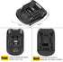 JYJZPB DM18M Battery Adapter with USB Charging Socket for Dewalt 20V Battery & Milwaukee M18 18V Lithium Battery Converter to Makita 18V BL1830 BL...