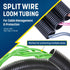 GS Power Wire Loom – 1/2 Inch x 25 Ft Split Cable Sleeves for Industrial Electrical Wires – High Temperature Cable Conduit...
