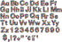 Hygloss Products Bulletin Board Letters and Numbers – Punch Out Smiley Faces Design Combo – 3 Inch, 350 Pieces...