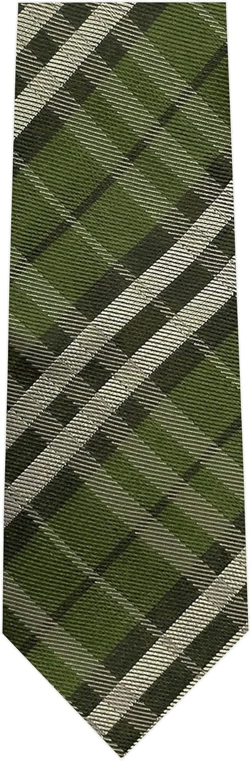 Jacob Alexander Men's Tartan Plaid Regular Neck Tie...