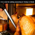 Turkey Baster with Cleaning Brush &BBQ Brush&Marinade Needles, Baster Syringe for Cooking, Stainless Steel Turkey Baster with Silicone Bulb, Baste...