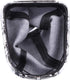 Gear Shift Stick Cover,Black with Chrome Frame PU Leather Car Gear Shift Knob Cover Gaiter Boot Replacement for Cruze 2008-2012...
