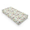Woodland Mushroom Forest Changing Pad Covers Watercolor Mushroom Green Leaves Diaper Changing Table Sheets for Girl Boy Wild Plants Soft Breathabl...