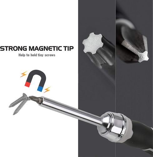 Olympia Tools Ratcheting Screwdriver Set, 88-732...