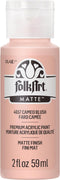 FolkArt Acrylic Paint, 2 oz, Cameo Blush...