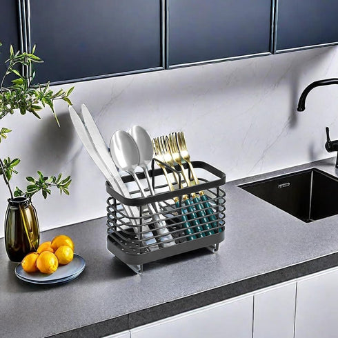 Utensil Holder Multifunctional Kitchen Utensil Organizer, Non-slip and Rustproof Utensil Holder for Kitchen Counter, Easy to Clean Kitchen Utensil...