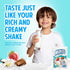 Milkita Creamy Shake Candy Bag, Gluten Free Chewy Candies with Calcium & Real Milk, Zero Trans Fat, Low-Sugar, Neapolitan Flavors (Vanilla, Strawb...