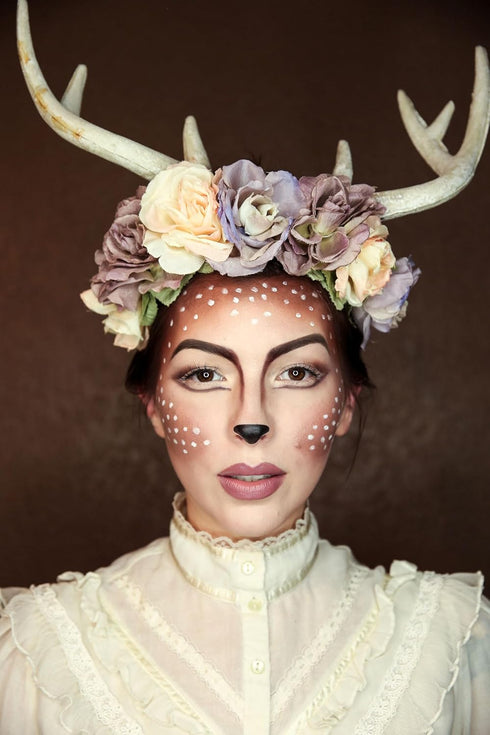 CCbeauty Brown Face Paint Stick,Face Painting Kit,Professional Oil Based Body Paint,Non Toxic SFX Makeup For Deer Elk Bear Halloween Costume Cospl...