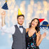 Zonon 24 Pieces Funny Photo Booth Props for Birthday Weddings Graduation Party Supplies Prom Disco Mardi Gras Party Supplies Mix of Hats, Lipstick...