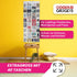 Photo Curtain XXL Gallery with 40 Pockets for 80 Postcards Motif Cards - Picture Frame for 15 x 10 Photos...
