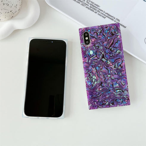 Cocomii Rectangle Case Compatible with iPhone Xs Max - Luxury, Slim, Glossy, Opalescent Pearl, Iridescent Glitter, Easy to Hold, Anti-Scratch, Sho...