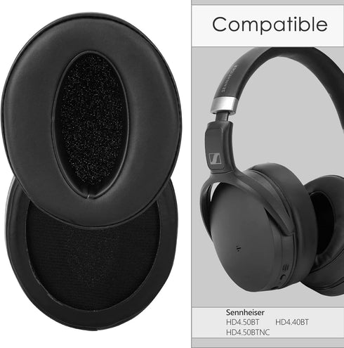 Linkidea Ear Pads for Sennheiser HD4.50BT, HD4.50BTNC, HD4.40BT, HD4.30G, HD4.20S, HD458BT, HD450 Headphones Replacement Ear Cushions, Ear Covers,...