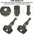 N006 Thule roof Rack Replacement Key,Thule Series Frame Key,Replacement Key for Yakima and Thule Ski, Roof,Cargo Box, Carrier Racks and Crossbars[...