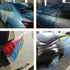 Ison - Pre-Taped Masking Film Blue Color - Painter's Masking Plastic Unfolds to 35 inches x 21.9 Yards Ideal for Painting to Automotive House Wall...