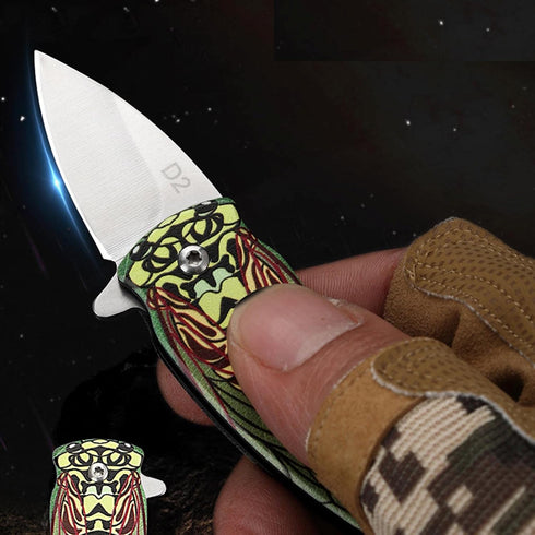 Small Pocket Knife, EDC Knife with Stainless Steel Small Folding Knife...
