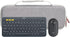 Mchoi Hard Case Fits for Logitech Pebble Keys 2 Combo K380s K380 Wireless Keyboard + M355 Pebble Mouse Combo, with Mesh Pocket for UBS Cable and A...