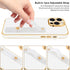 TEAUGHT for iPhone 13 Pro Case with Wrist Finger Strap for Women Girls Men, Cute Luxury Plating Soft TPU Slim Shockproof Protective Cover with Adj...