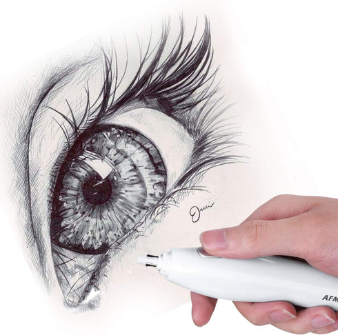 AFMAT Electric Eraser for Artists, 140 Eraser Refills, Rechargeable Electric Eraser for Drawing, Artist Eraser Rechargeable for Drafting, Painting...