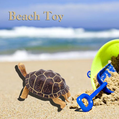 Giant Tortoises Large Turtle Safari Animal Toys Wildlife Figurines Collection, Educational Toys for Kids, Outdoor Garden Statues and Home Decorati...