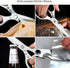 LONJYI Multi Function Kitchen Scissors, Heavy Duty Stainless Steel Shears with Ultra Sharp Blades Left Right Handed Scissors Use for Chicken Meat ...