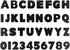 ArtSkills Poster Letters 4” Paper Letters for Poster Board Projects, Classroom Bulletin Boards, Sign Making Supplies, Black/White, 190 Pieces...