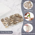 Boho Wooden Earring Making Kit 48pcs Unfinished Natural Wood Filigree Pendants in Round & Rhombus & Tree & Arrow & Kite Shape with Earring Hooks &...