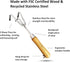 Garden Guru Eco Hand Cultivator Rake Tiller Tool- 100% Recycled Stainless Steel - Rust Resistant - FSC Certified Wood Ergonomic Handle - Great for...