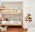 Stuffed Animal Hammock Wall Hanging Net for Stuffed Animal Net Stuffed Animal Storage Plush Toy Holder Toy Organizer for Boho Kidroom Nursery (Cre...
