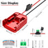2 Packs Power Wheels Adapter for Milwaukee M18 Battery Adapter 18V Power Wheels Battery Converter Kit with Fuse & Switch & Wire Terminals, 12AWG W...