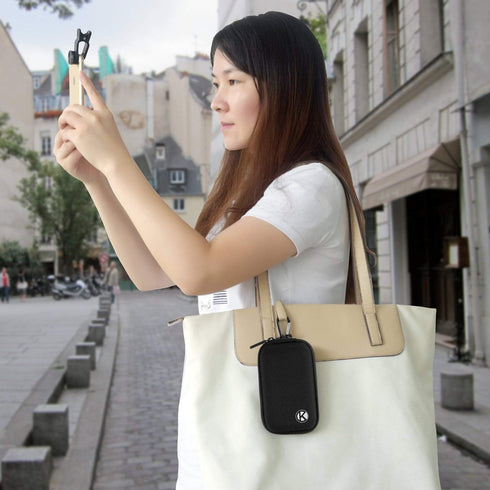 CAMKIX Bluetooth Camera Shutter Remote Control for Smartphones and 5 in 1 Universal Lens KIT - Create Amazing Photos and Selfies (5IN1 Universal L...