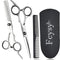 Hair Cutting Scissors Thinning Shears Kit, Fcysy Hair Scissors Set Professional Haircut Scissors Kit, Barber Shears Tijeras De Peluqueria Profesio...