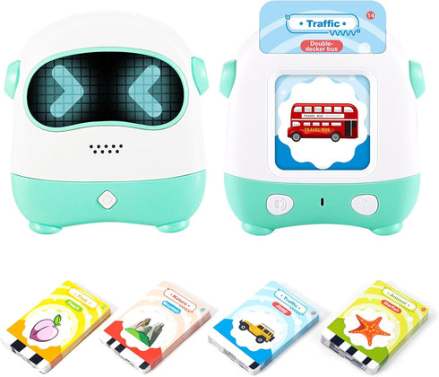 Sight Words Talking Flash Cards Kindergarden Space Boy Autism Sensory Toys Learning Materials 110 Audible Flash Cards for Toddlers Educational Mon...