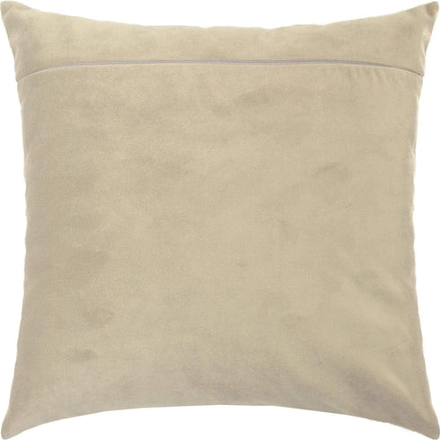 Brvsk Café au lait. Velvet Backing for Throw Pillow Kits 16 × 16 inches (with Zipper) from Europe......